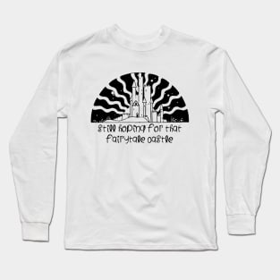 Fairytale Castle Design Long Sleeve T-Shirt